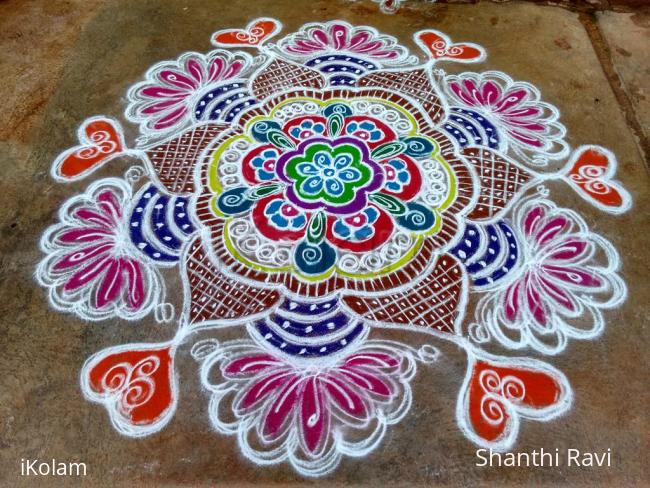 Rangoli: Women's day Rangoli Rangoli: Women's day Rangoli