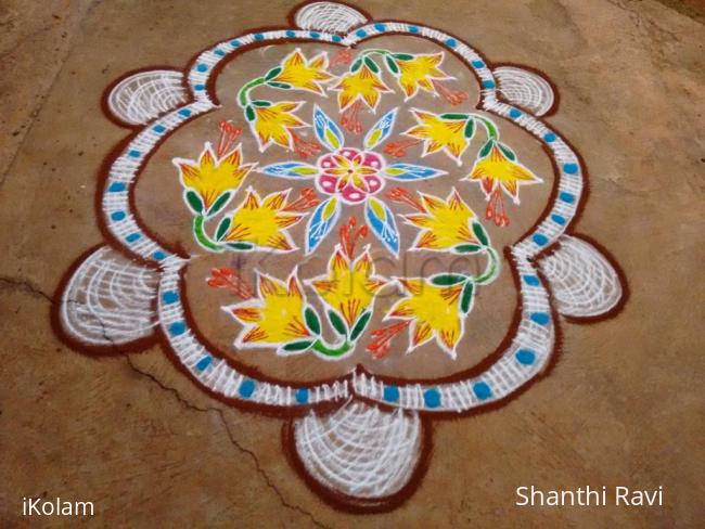 Rangoli: Margazhi kolam