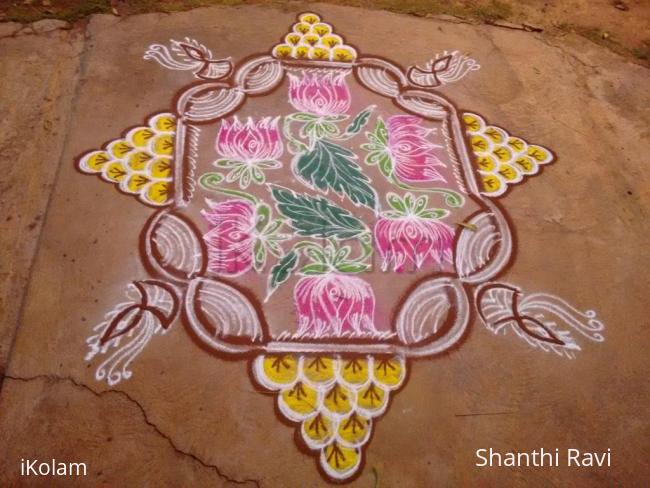 Rangoli: Margazhi kolam