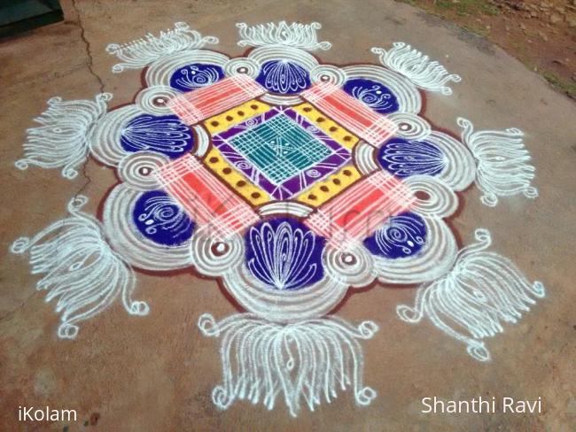 Rangoli: Margazhi kolam Rangoli: Margazhi kolam