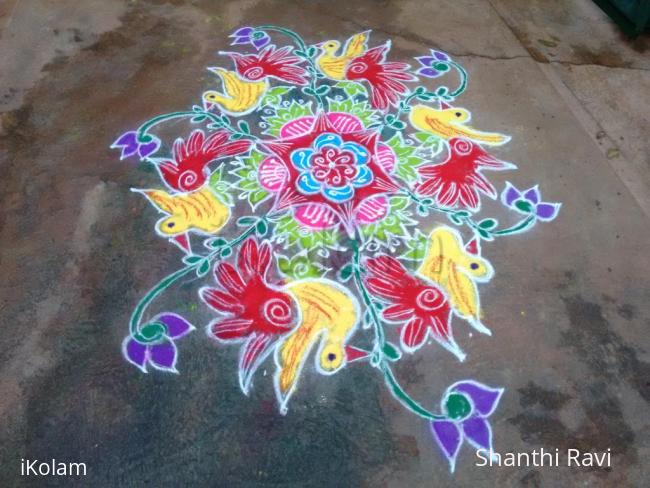 Rangoli: Margazhi kolam