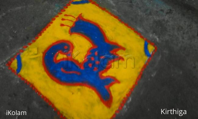 Rangoli: marghali 5