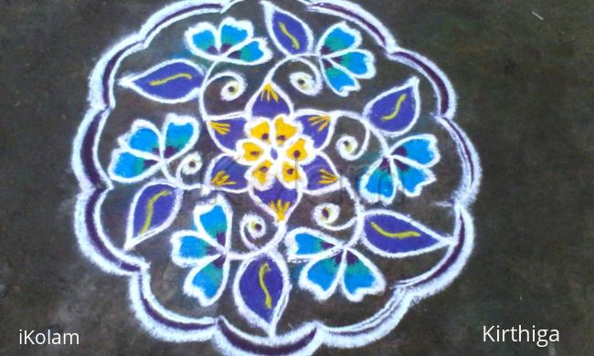 Rangoli: marghali kolam