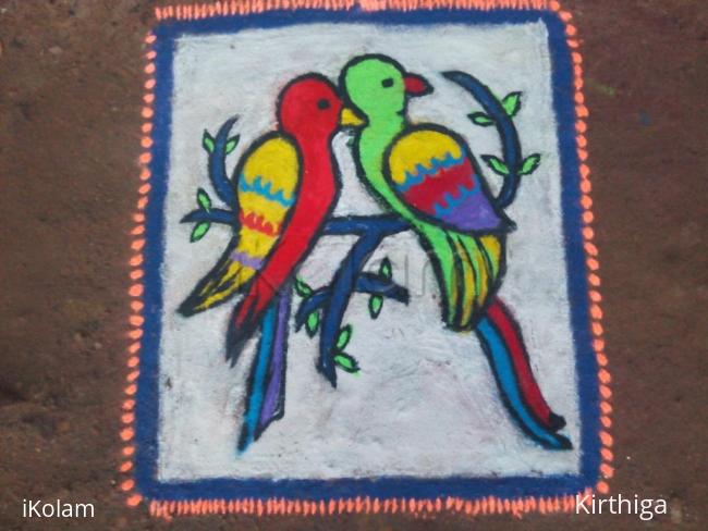 Rangoli: Marghali kolam 