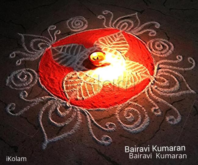 Rangoli: Navaratri day 6