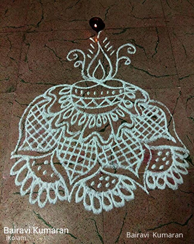 Rangoli: Kaarthigai kolam