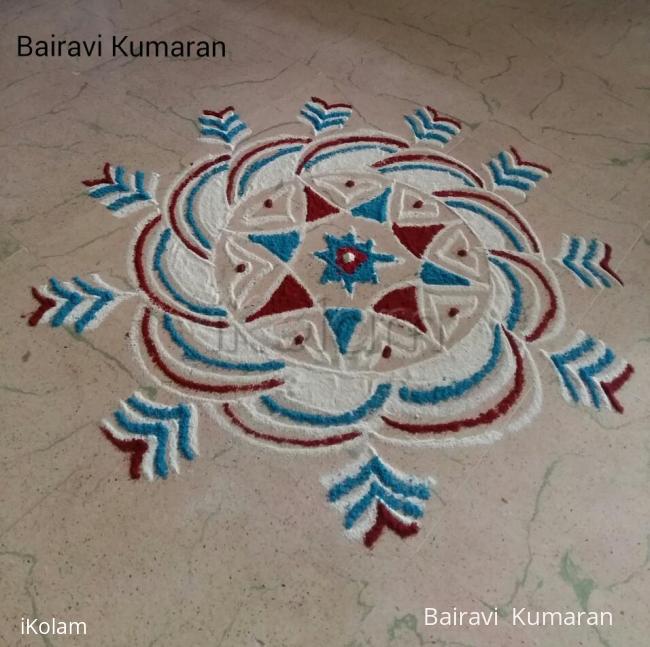 Rangoli: Kaarthigai kolam