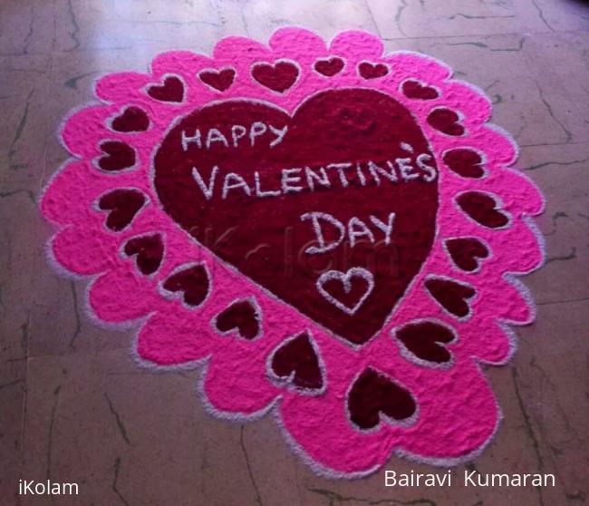 Rangoli: valentine rangoli Rangoli: valentine rangoli