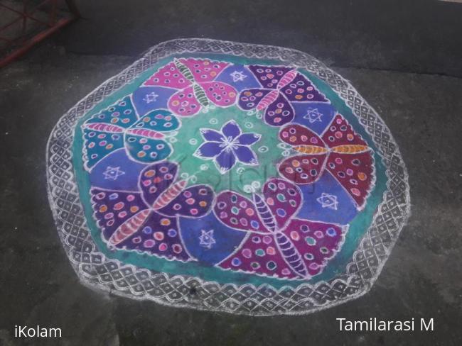 Rangoli: MARGAZHI KOLAM  20-12-2016