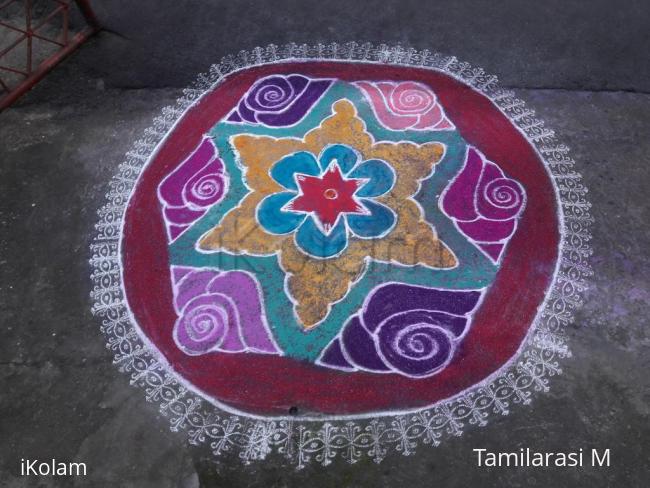 Rangoli: MARGAZHI KOLUM  21-12-2016