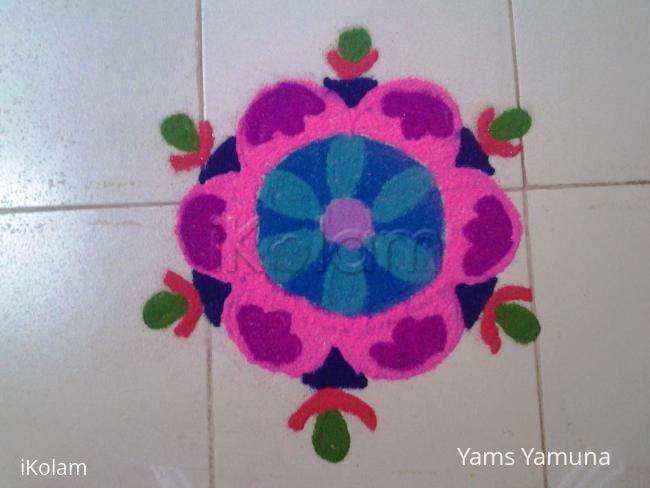 Rangoli: Flower 
