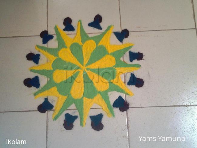 Rangoli: Free hand 