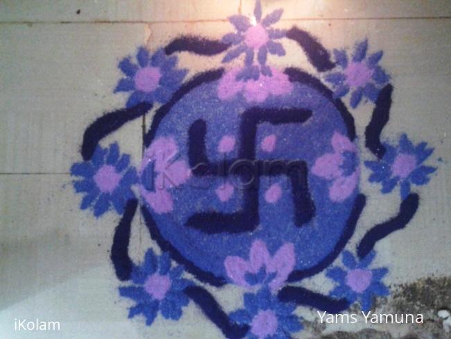 Rangoli: Simple rangoli