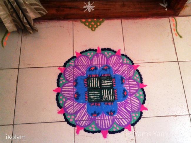 Rangoli: Friday kolam