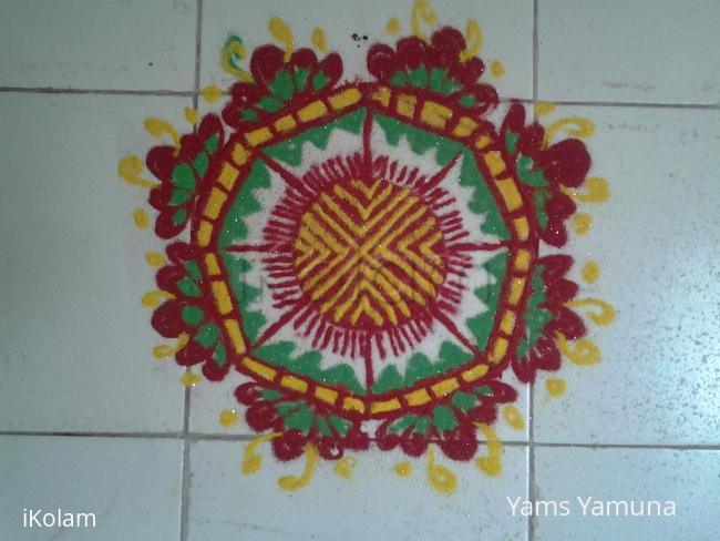 Rangoli: Friday Kolam