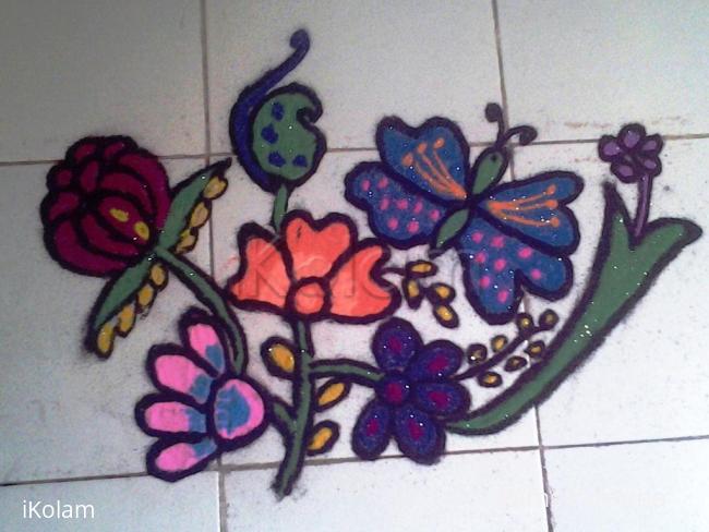 Rangoli: Free Hand rangoli