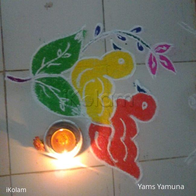 Rangoli: Margazhi - Day 8
