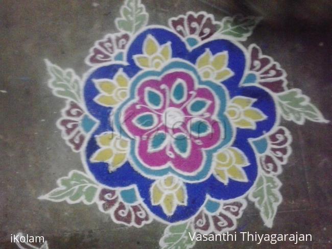Rangoli: Flower Kolam