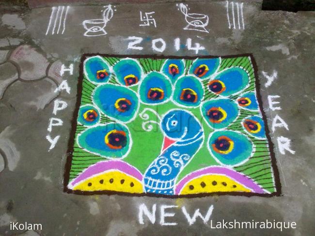 Rangoli: New Year Rangoli