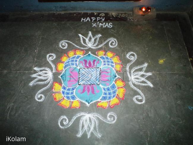 Rangoli: Margazhi kolam