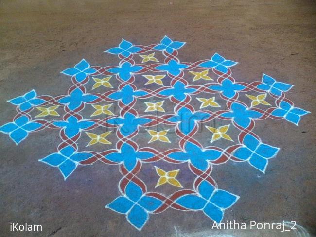 Rangoli: FLOWER KOLAM