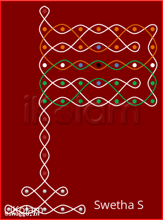 Rangoli: Republic Day - National Flag