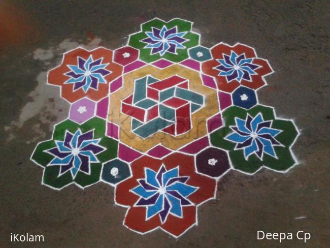 Rangoli: margazhi rangoli