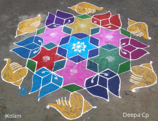 Rangoli: purattasi maadham padayal