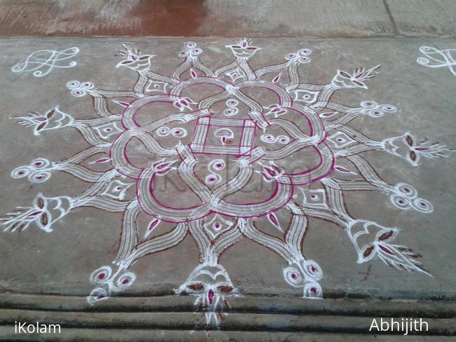 Rangoli: Friday kolam