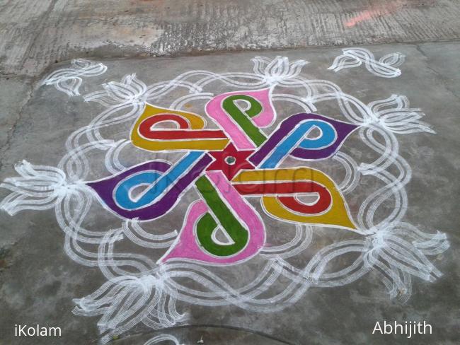 Rangoli: Holi Rangoli