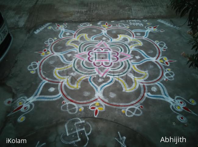 Rangoli: Ugadi 2015 kolam