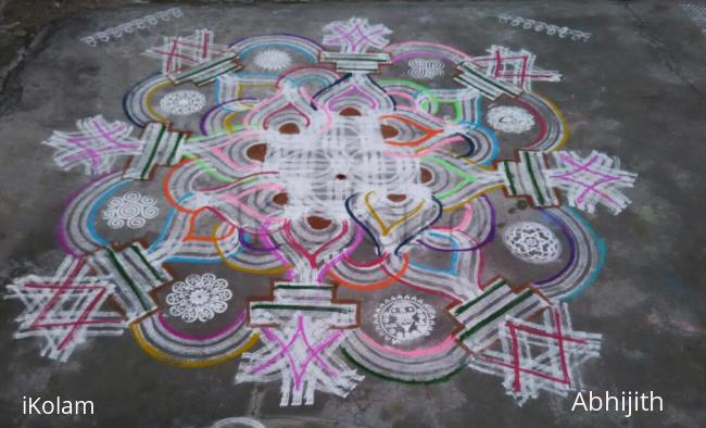 Rangoli: Aadi 1st Friday - 1