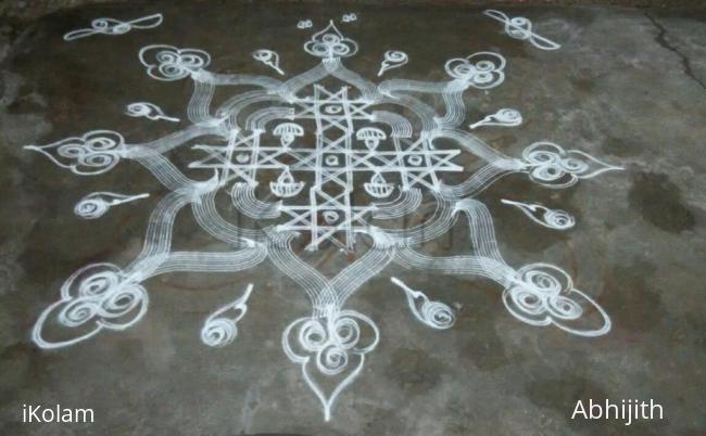 Rangoli: Simple Kolam Rangoli: Simple Kolam