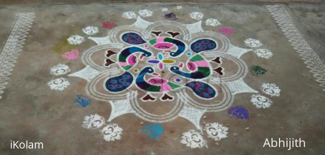Rangoli: Aadi Krithigai - Inspirational kolam Rangoli: Aadi Krithigai - Inspirational kolam