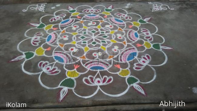 Rangoli: Free hand rangoli Rangoli: Free hand rangoli