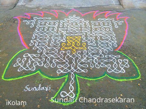 Rangoli: aadi velli 1-lotus-chikku-kolam