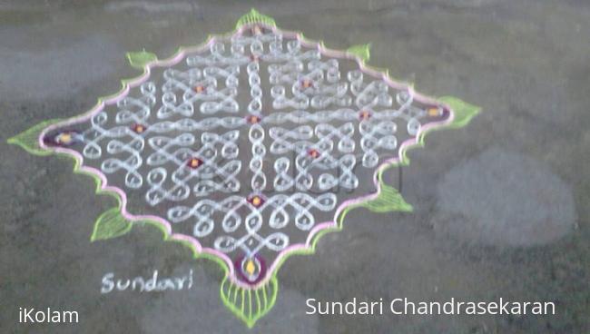 Rangoli: Aadi karthigai kolam