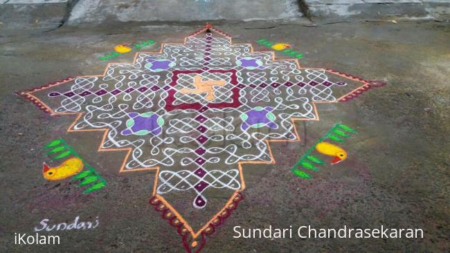 Rangoli: margazhi day 23 Rangoli: margazhi day 23