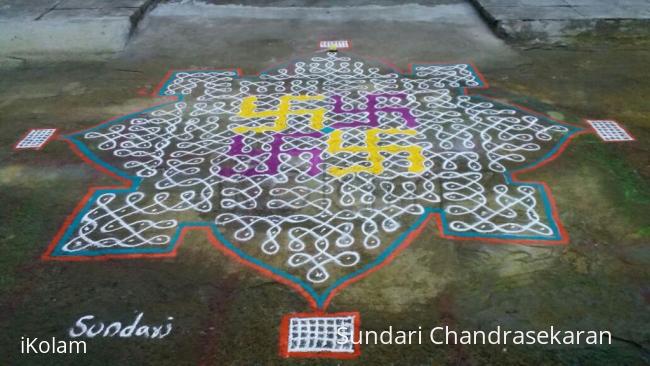 Rangoli: Margazhi day 3