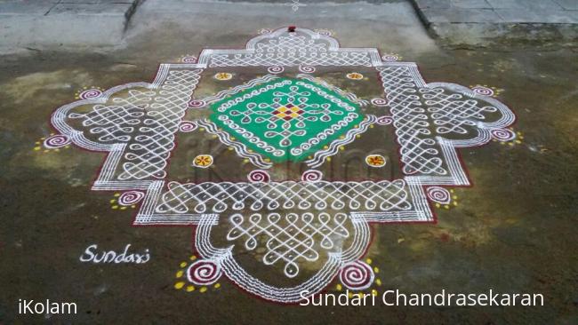Rangoli: Margazhi day 24