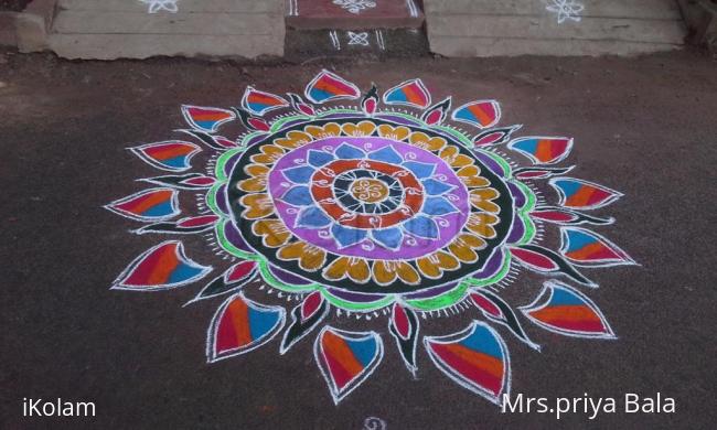Rangoli: poo kolam