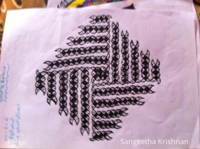 Rangoli: Paper rangoli
