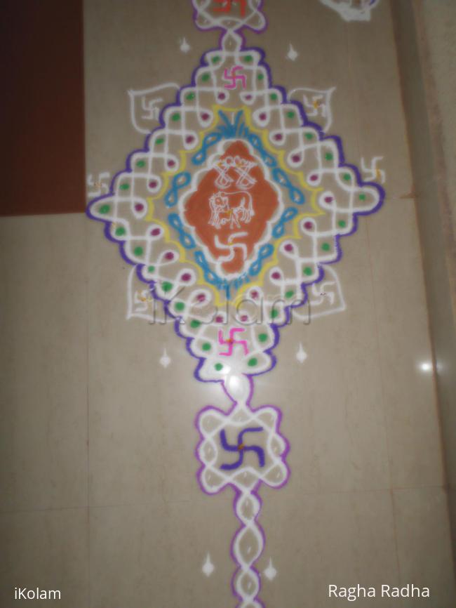 Rangoli: HAPPY RAKSHABHANDAN Rangoli: HAPPY RAKSHABHANDAN