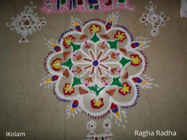Rangoli: freehand rangoli