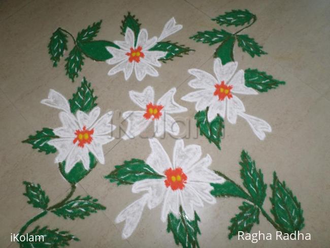 Rangoli: DEVA PUSHPAM FOR HAPPY UGADHI/GUDIPADWA