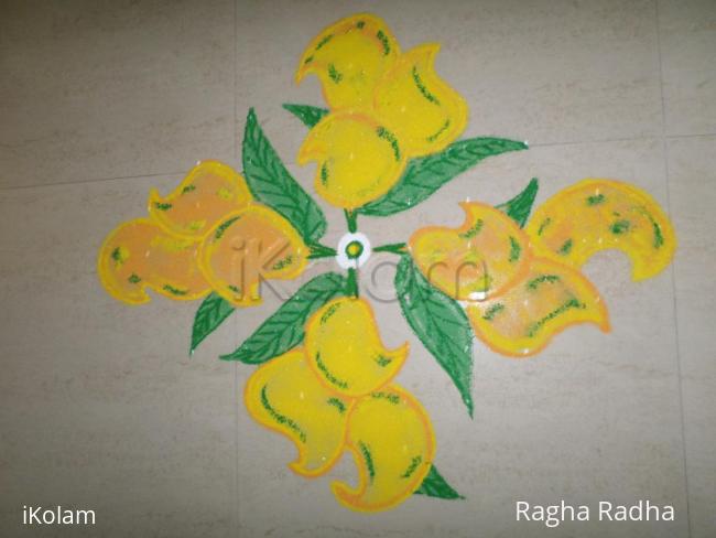 Rangoli: BUNCH OF MANGOES