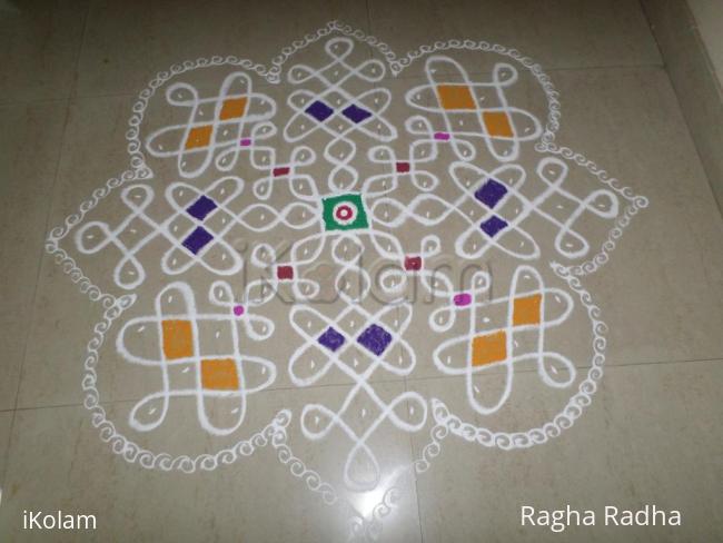 Rangoli: CHIKKU MANDALA Rangoli: CHIKKU MANDALA