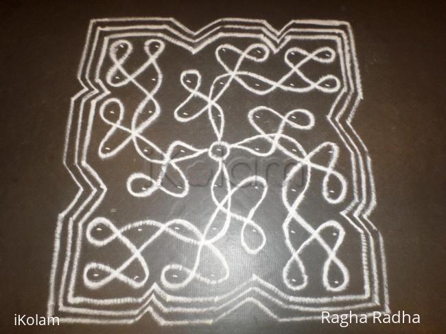 Rangoli: 8th Easy Chikku