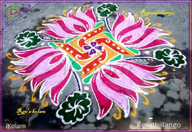 Rangoli: Rev's margazhi kolam 7.
