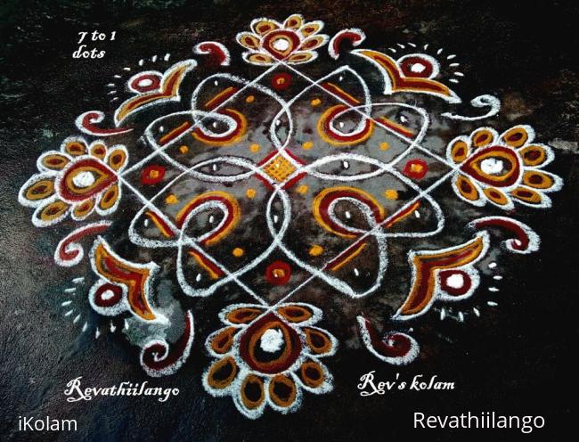Rangoli: Rev's daily chikku. Rangoli: Rev's daily chikku.